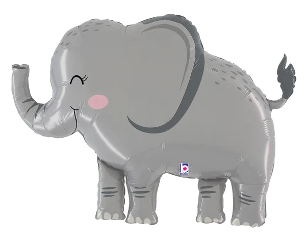 Jungle Elephant Foil Balloon