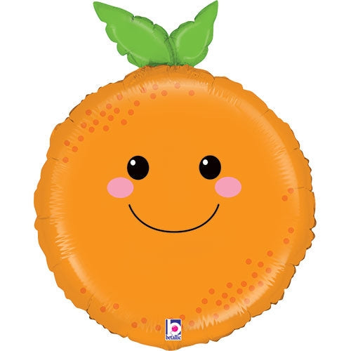Orange Fruit Foil Balloon