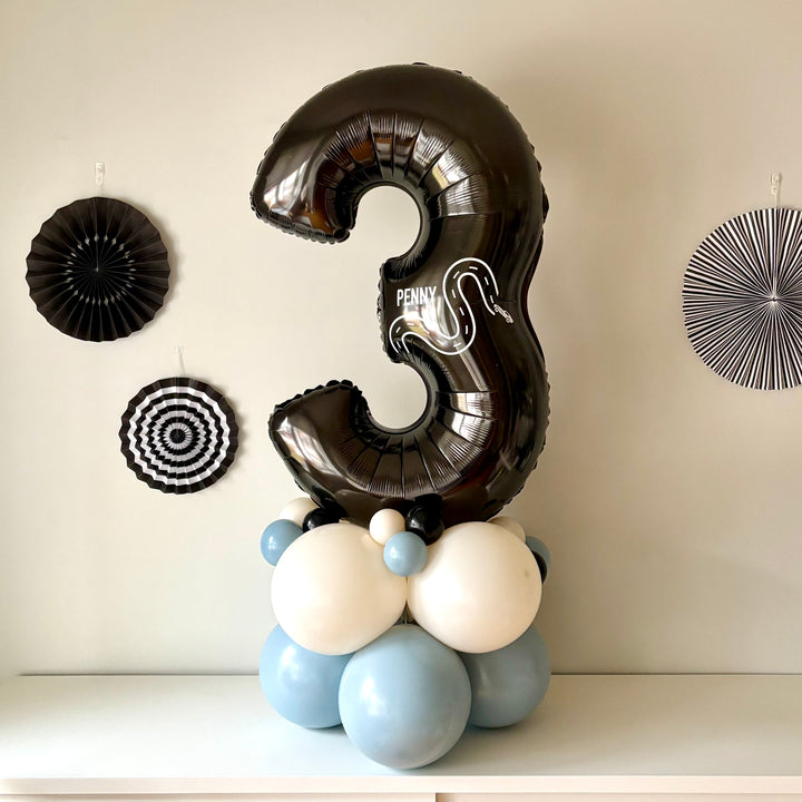 Number Balloon Column (choose your colours)