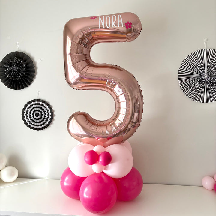 Number Balloon Column (choose your colours)