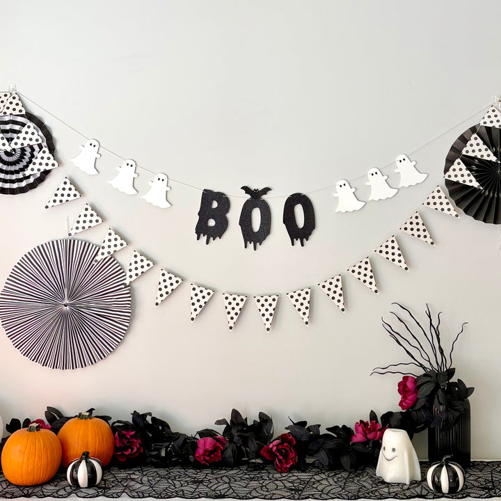 Spooky BOO Ghost Garland