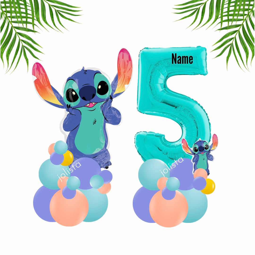 Lilo & Stitch Number Balloon Set