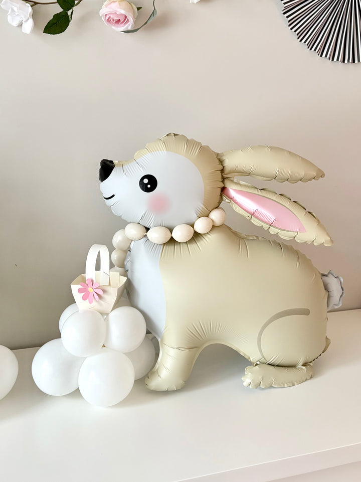 Easter Bunny Balloon with basket
