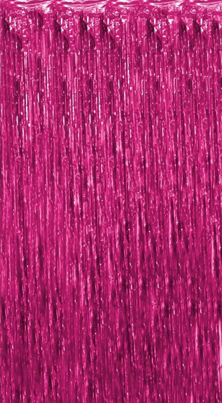 Fringe Curtain, pink