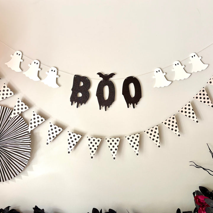 Spooky BOO Ghost Garland