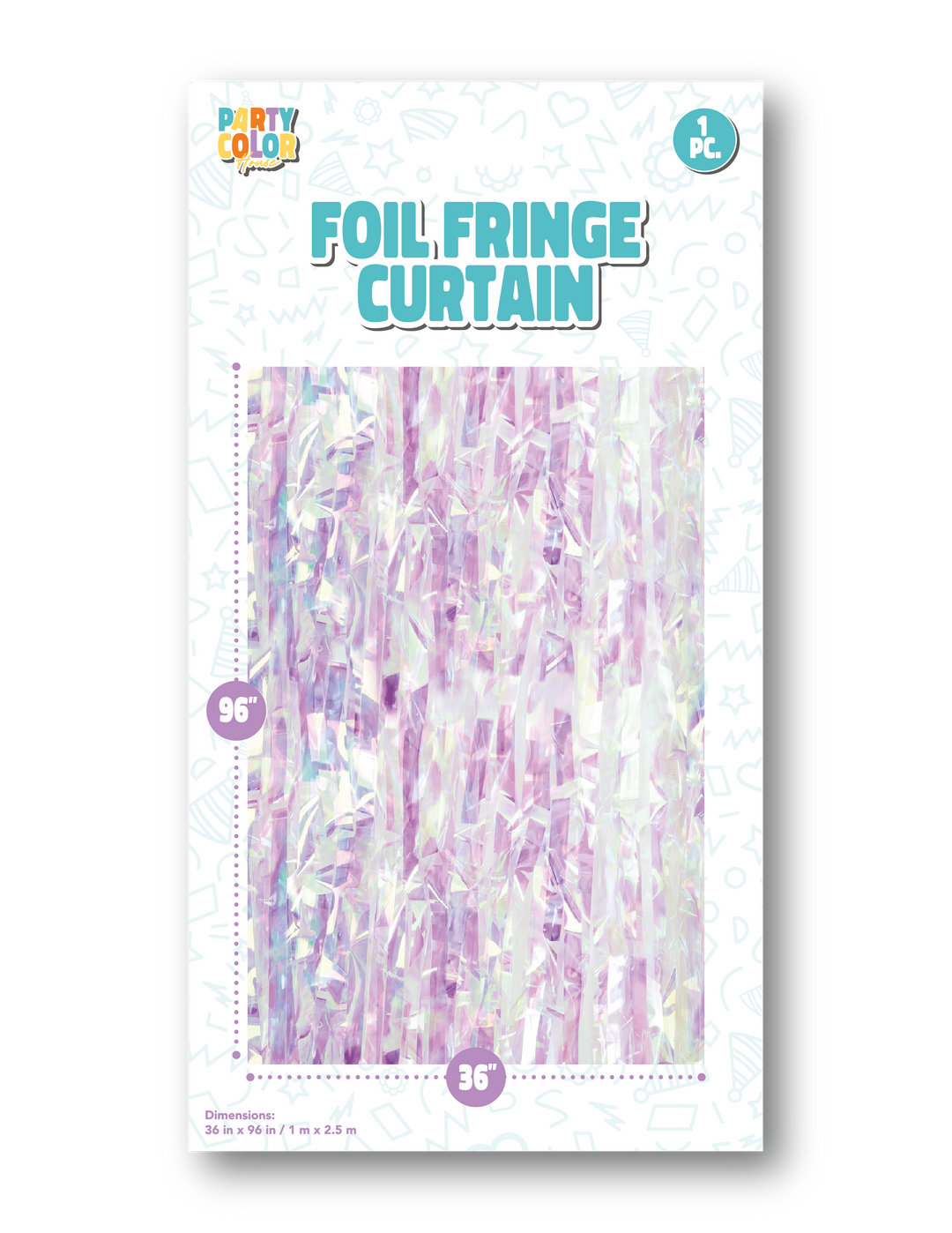 Fringe Curtain, iridescent
