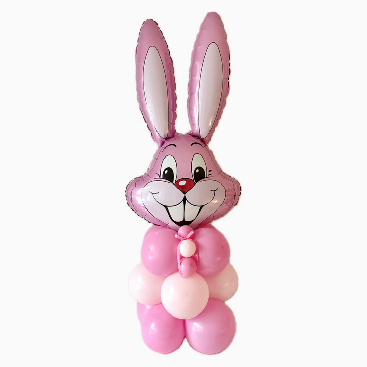 Easter Bunny Balloon Column