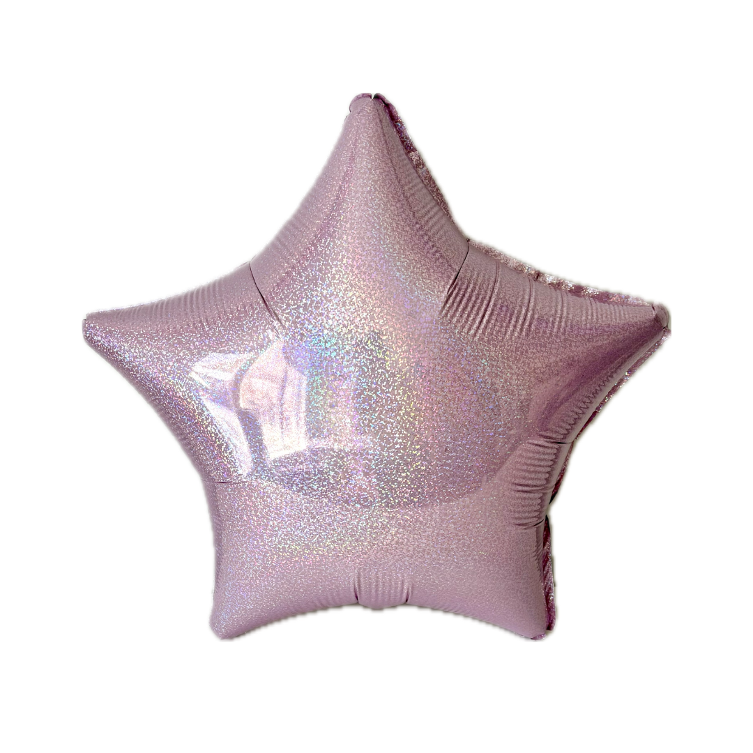 Star Balloon, Dazzler Pastel Pink