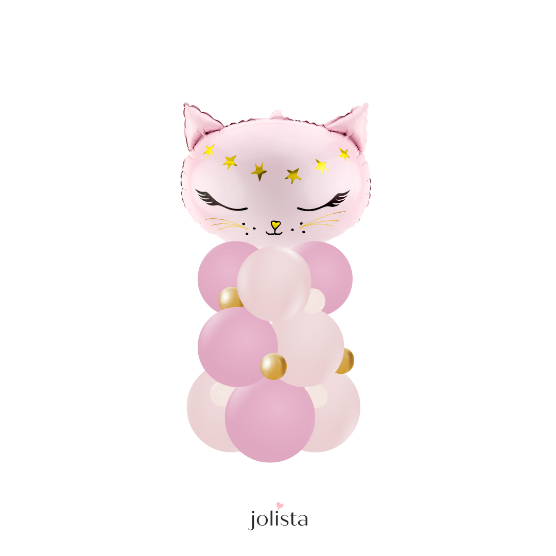Kitty Mini Balloon Column