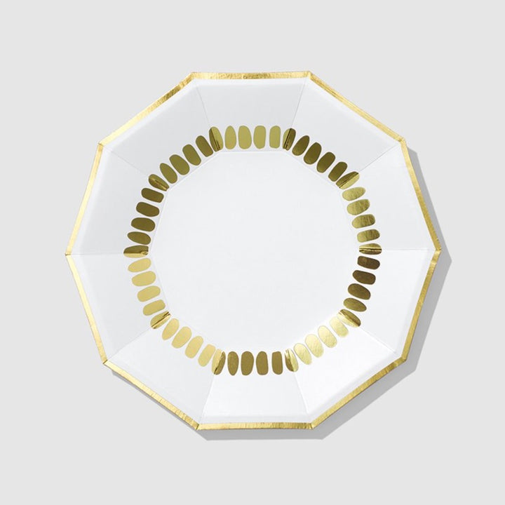 Brushstroke Plates (small) Set of 10