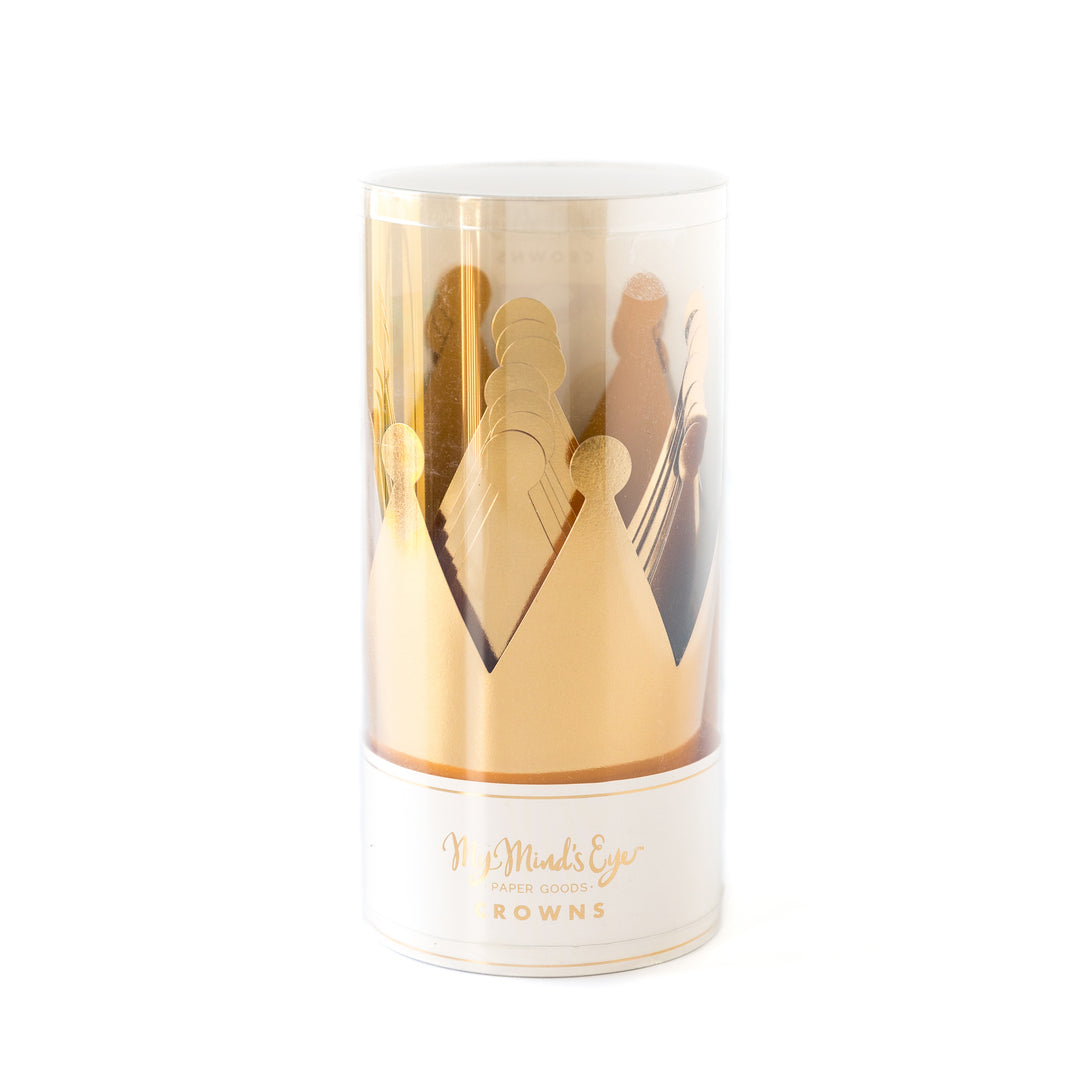 Gold Party Crowns
