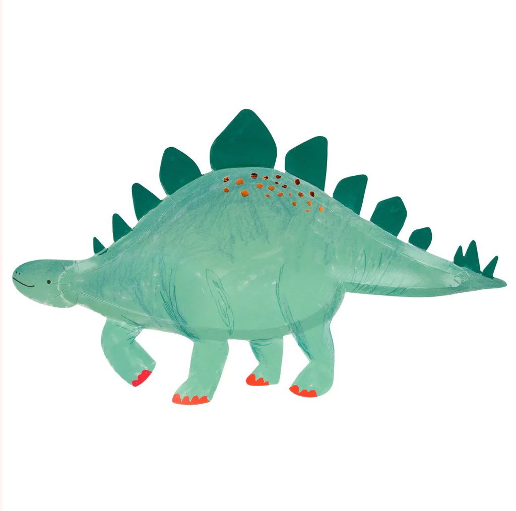 Stegosaurus Platters Set of 4