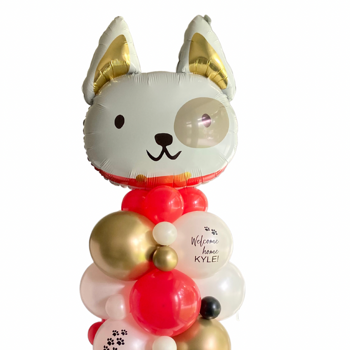 Pup Balloon Column