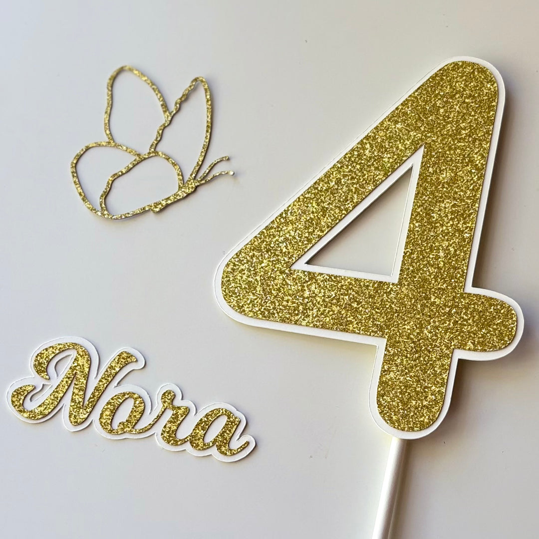 Name and Number Topper Set