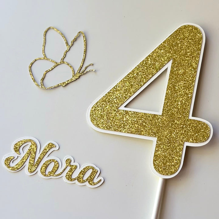 Name and Number Topper Set