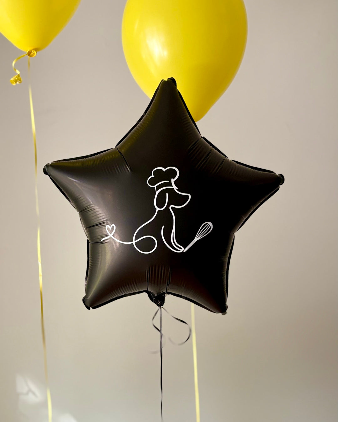 Branded Helium Star Balloon