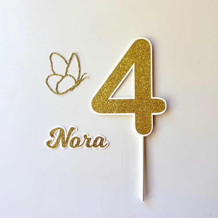 Name and Number Topper Set