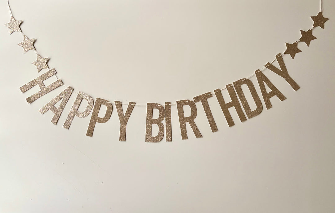 Custom Phrase Banner BLOCK LETTERS