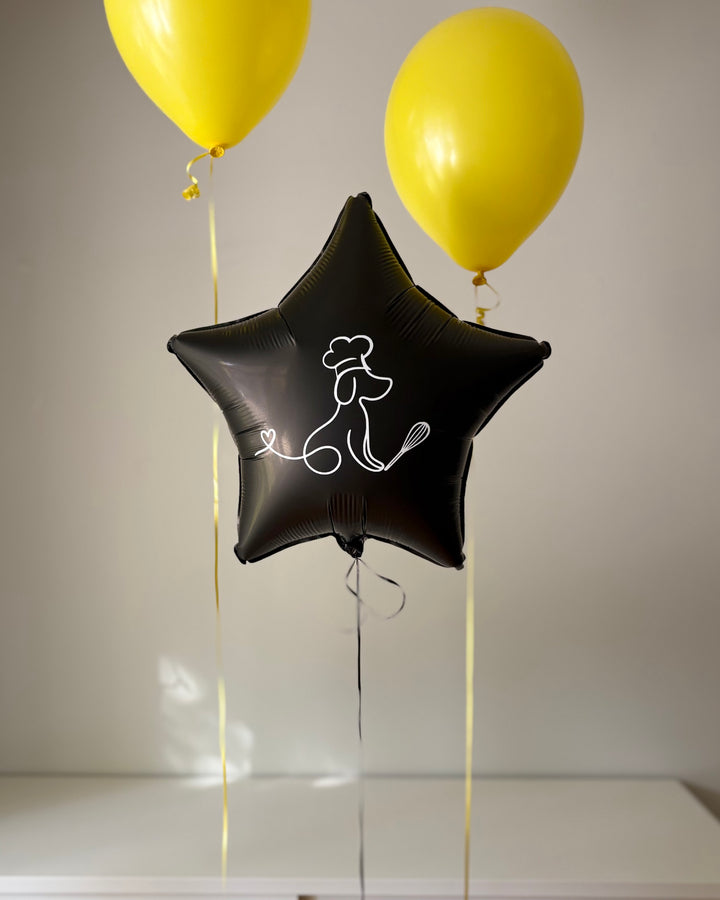 Branded Helium Star Balloon