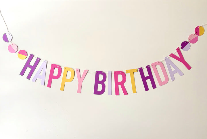 Custom Phrase Banner BLOCK LETTERS
