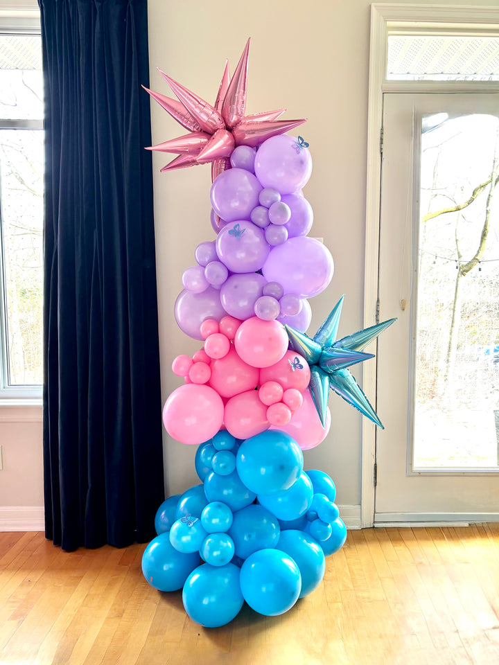 Freestanding Organic Balloon Garland