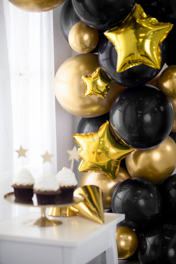 Stars Balloon Set, gold