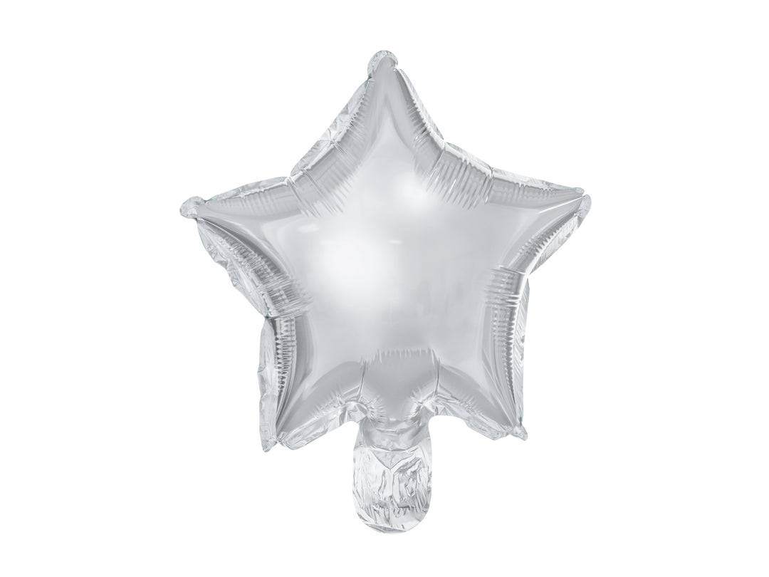 Stars Balloon Set, silver