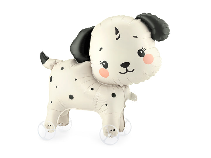 Dog on Wheels Foil Balloon