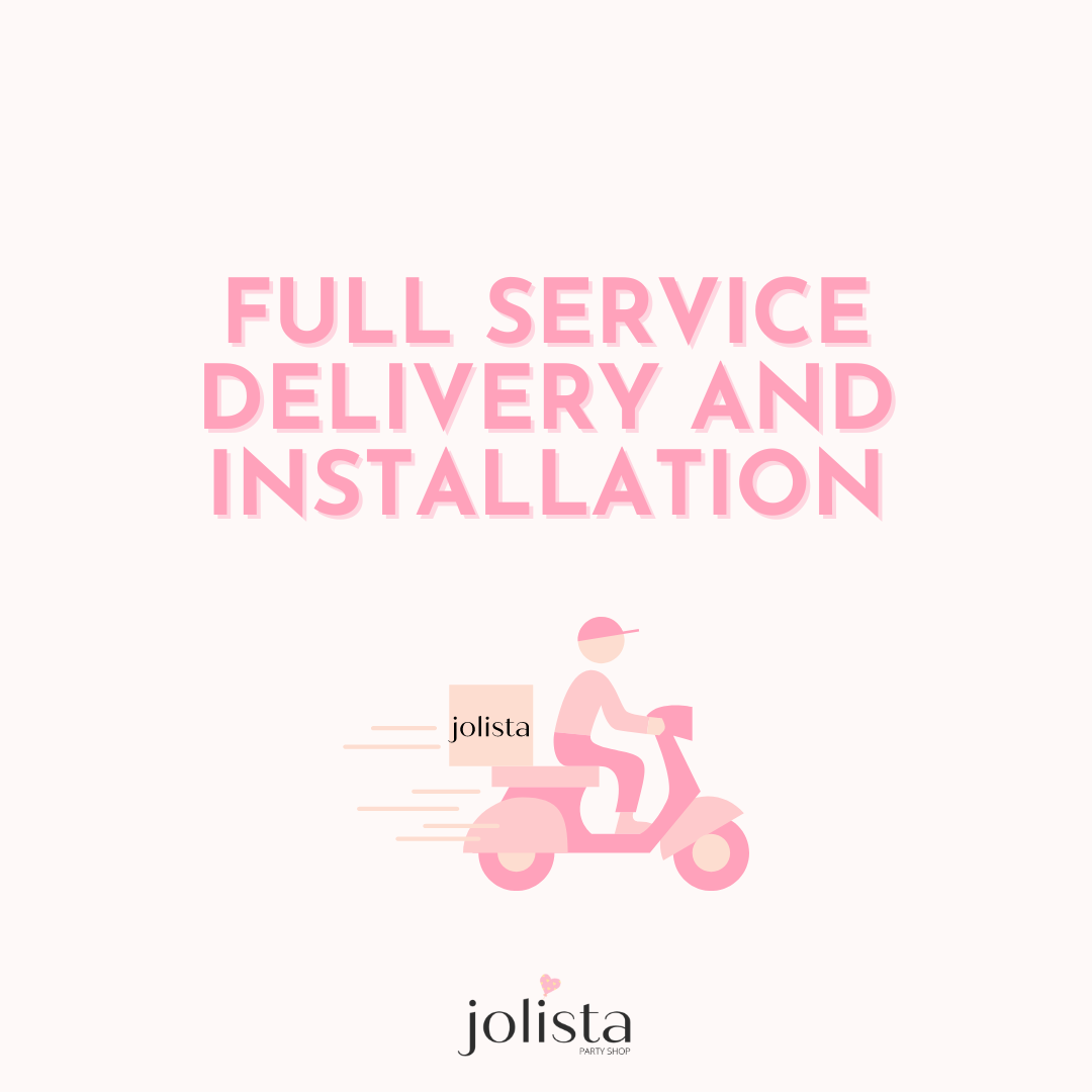 Full service delivery and installation (local < 20 km)