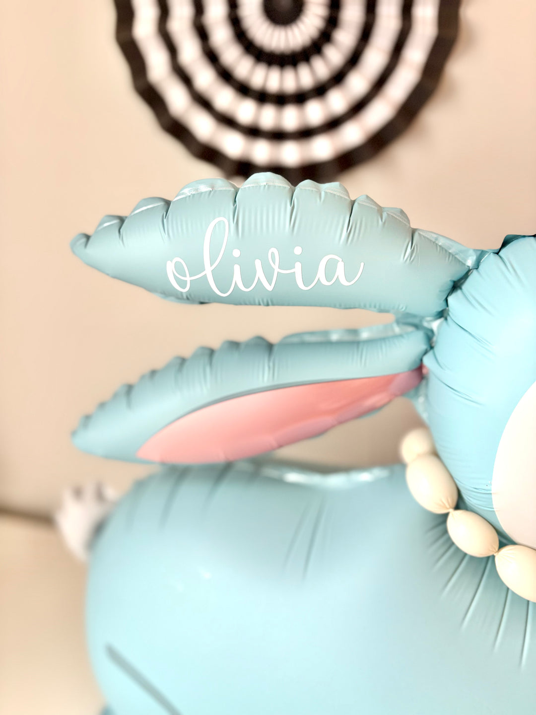 Easter Bunny Balloon with basket