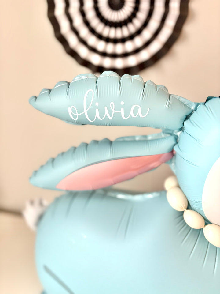 Easter Bunny Balloon with basket