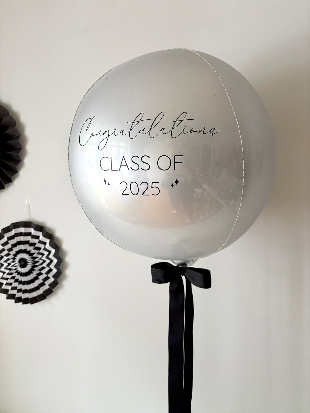 Balloon Table Centrepiece, orbz topper