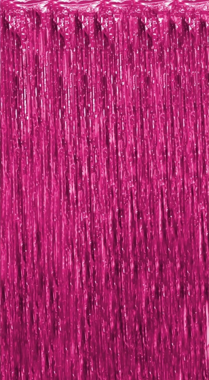 Fringe Curtain, pink