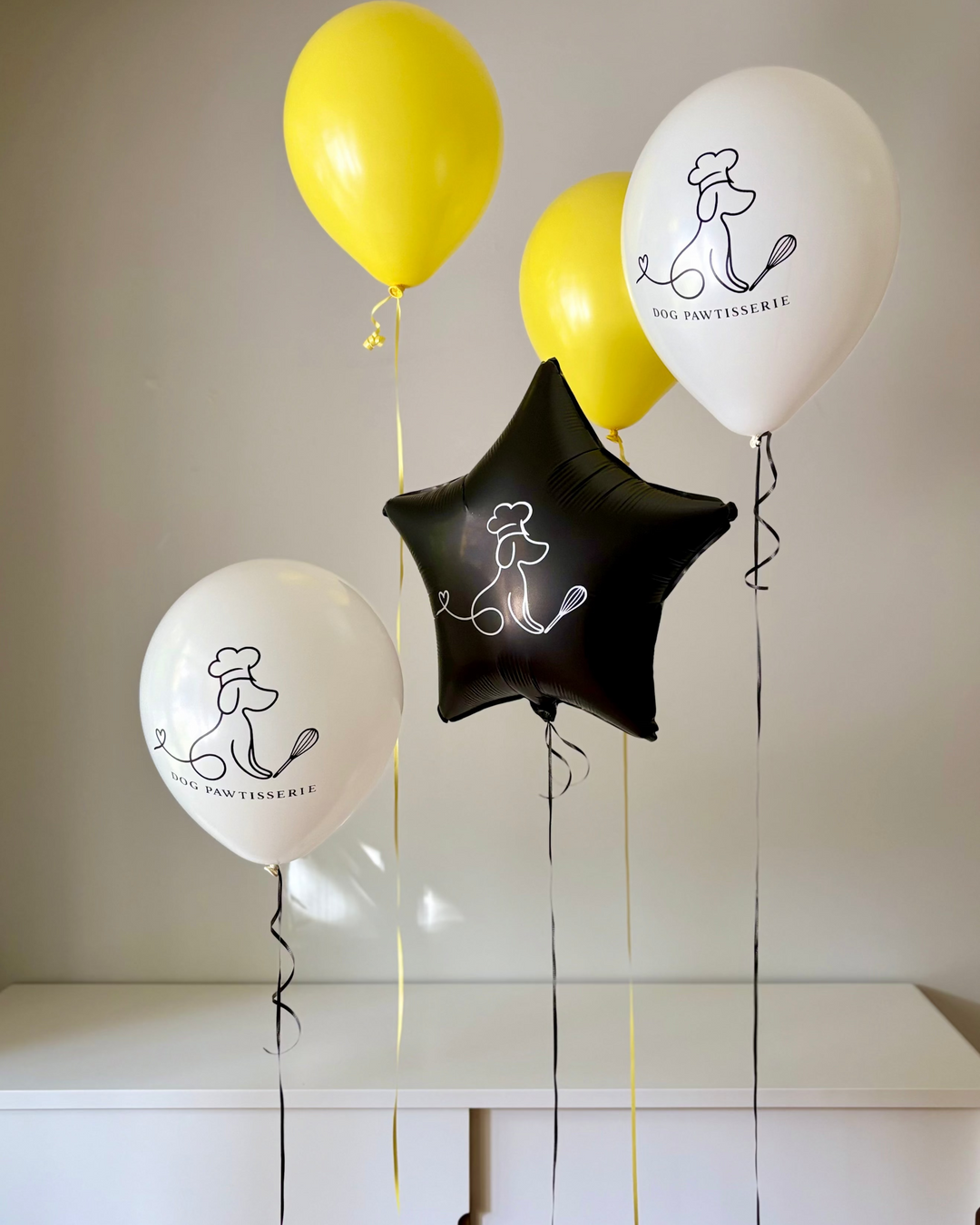 Branded Helium Star Balloon