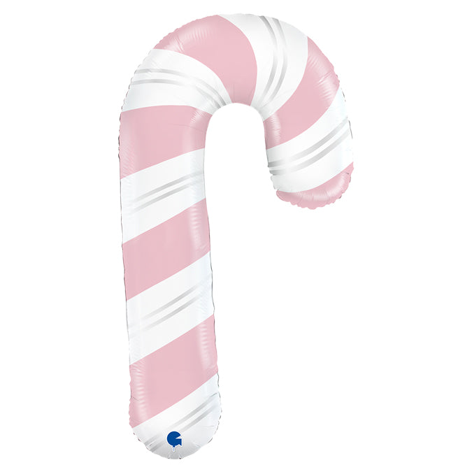 Candy Cane Foil Balloon, Pink
