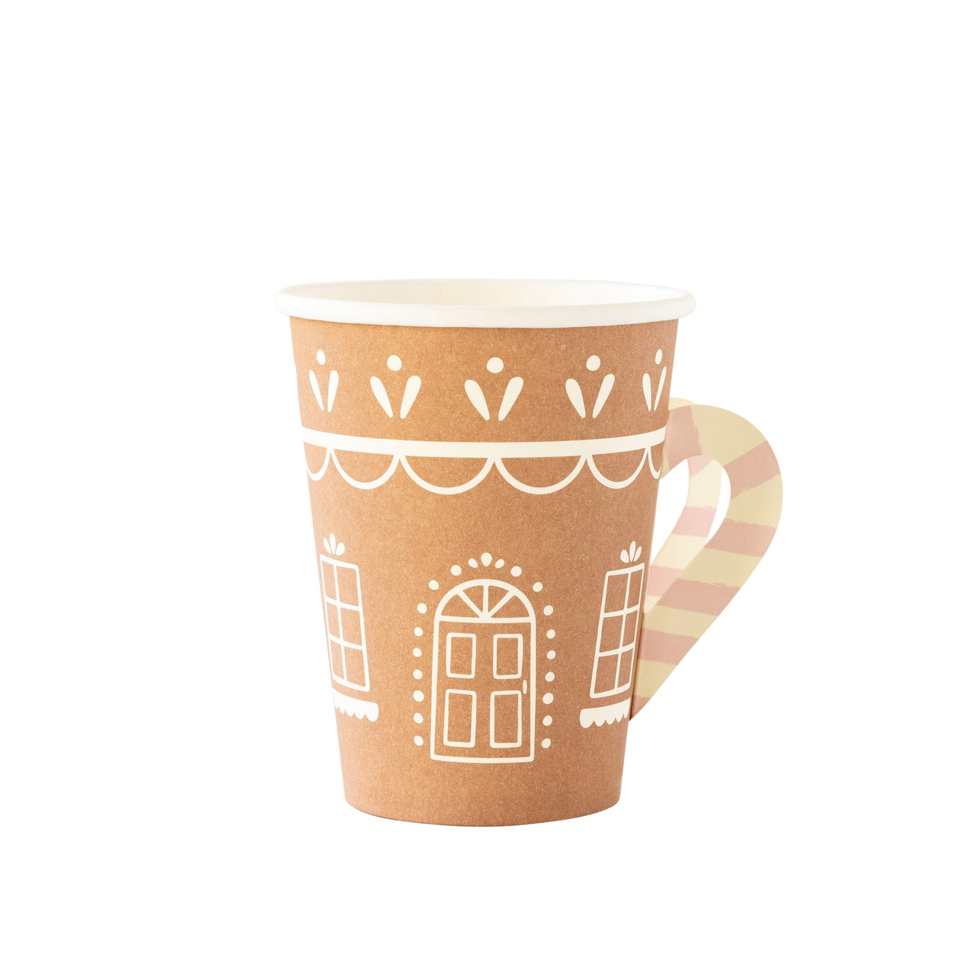 Gingerbread House Cups with Handle (8)