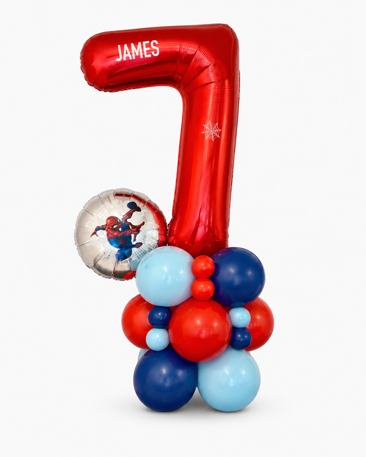 Custom Number Balloon Column