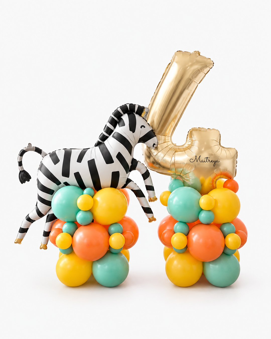 Custom Theme Number Balloon Set
