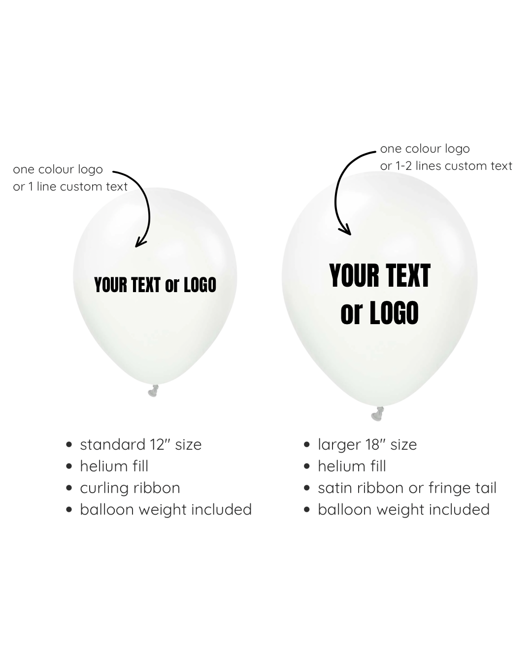 Branded Helium Balloon