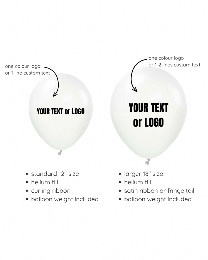 Branded Helium Balloon