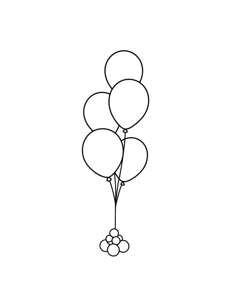 Jumbo Helium Balloon Bouquet