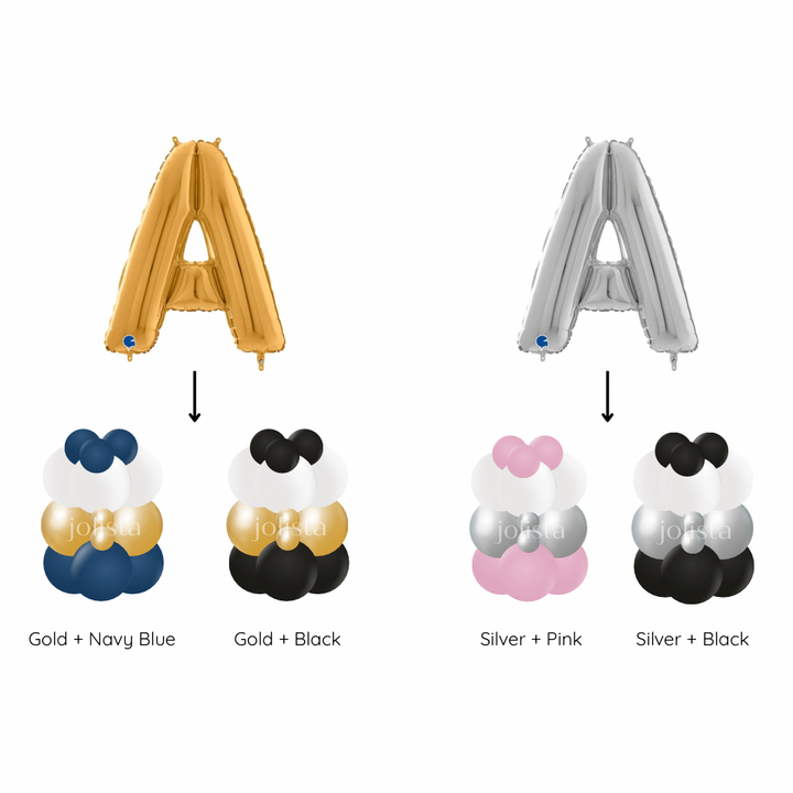 Letter Balloon Column, your phrase