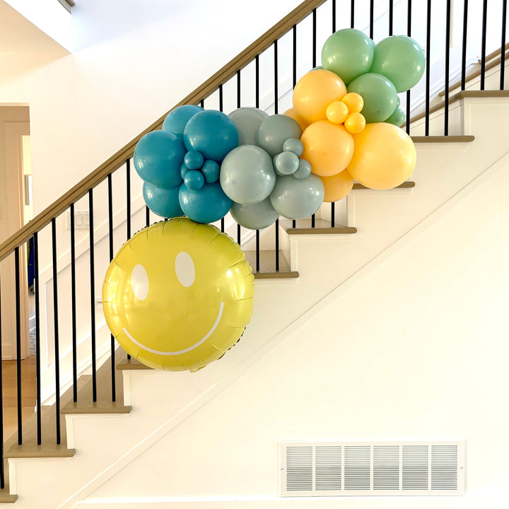 Ready-to-Party Balloon Garland, happy vibes