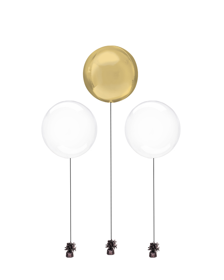 Orbz & Bubble Balloon Set with Fairy Lights