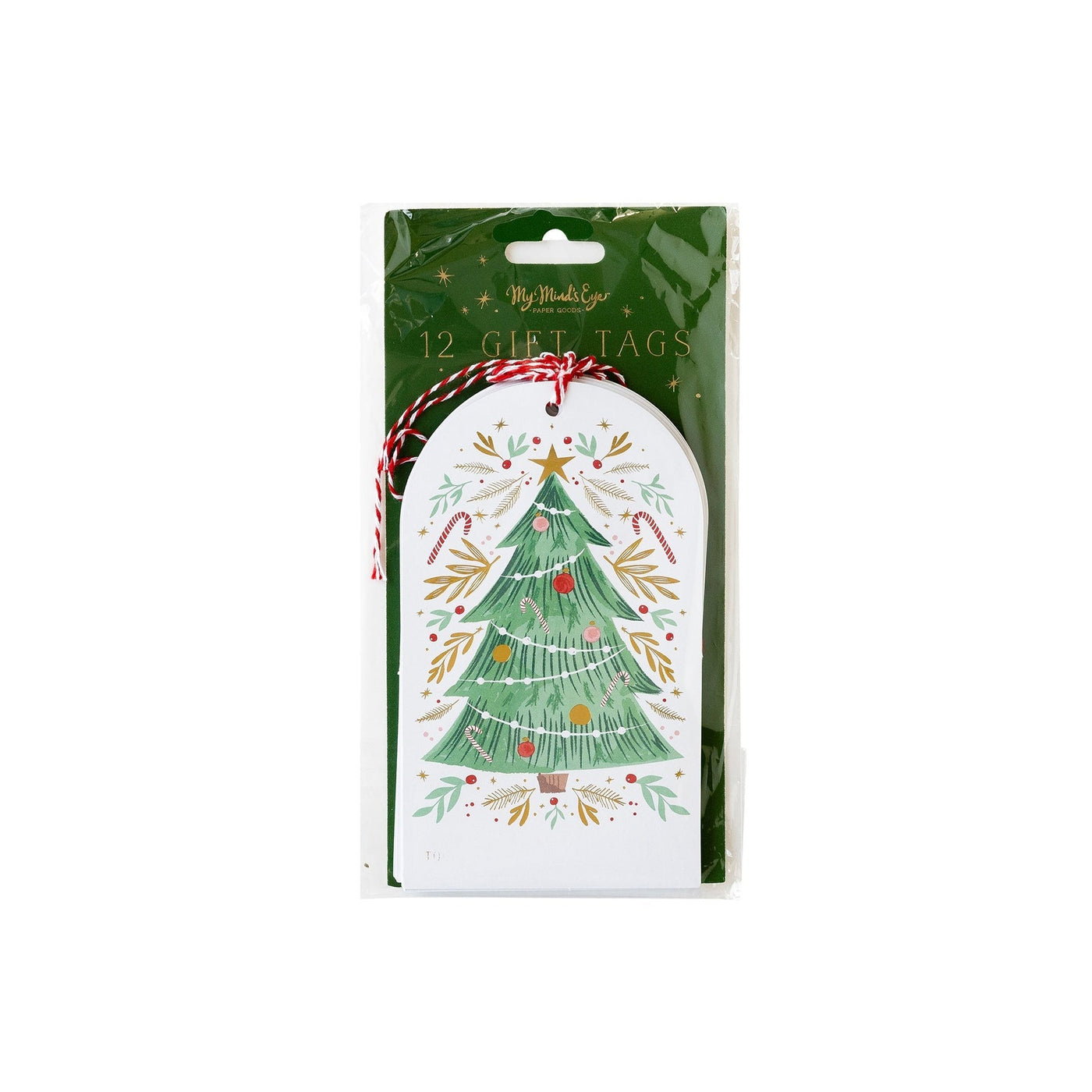 Christmas Tree Over-sized Tags