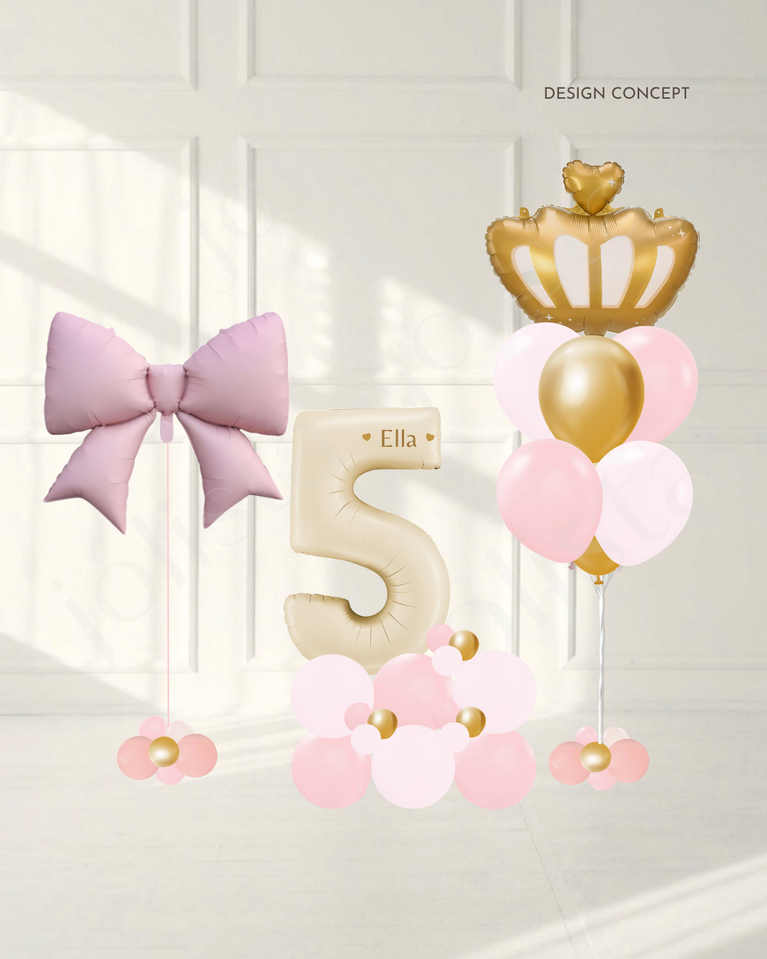 Princess Birthday Vignette