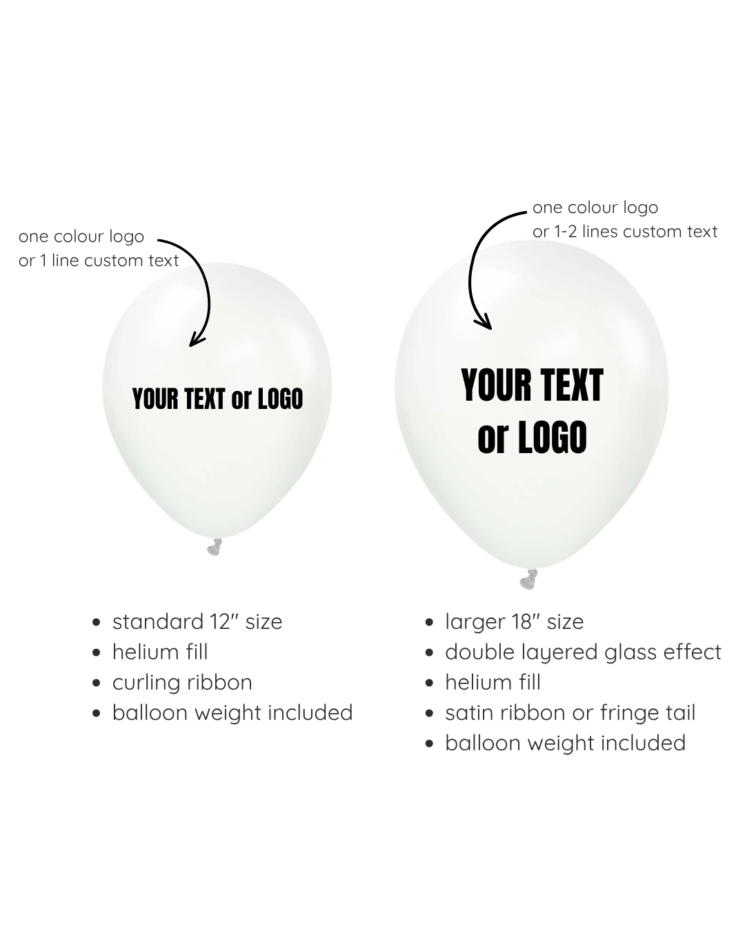 Branded Helium Balloon