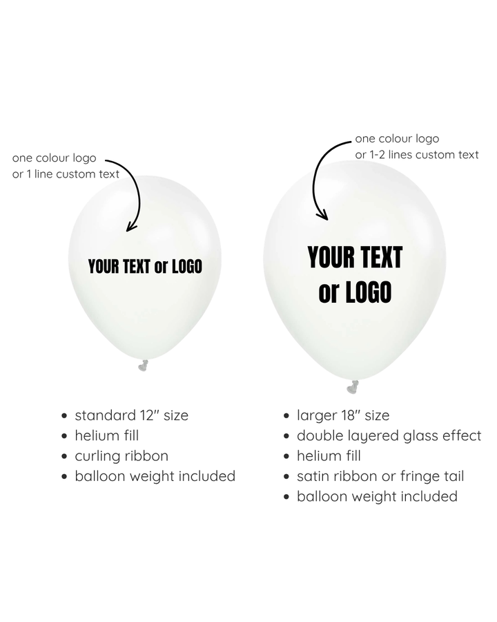 Branded Helium Balloon