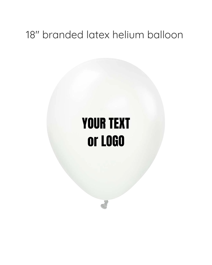 Branded Helium Balloon