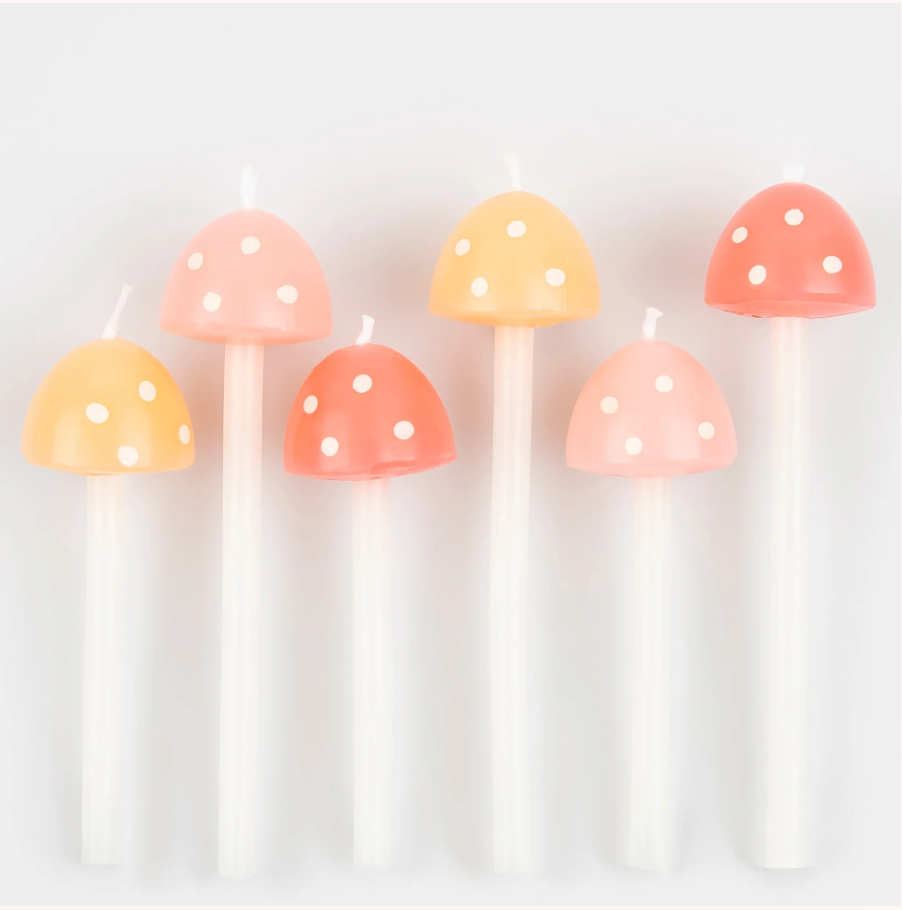 Mushroom Candles